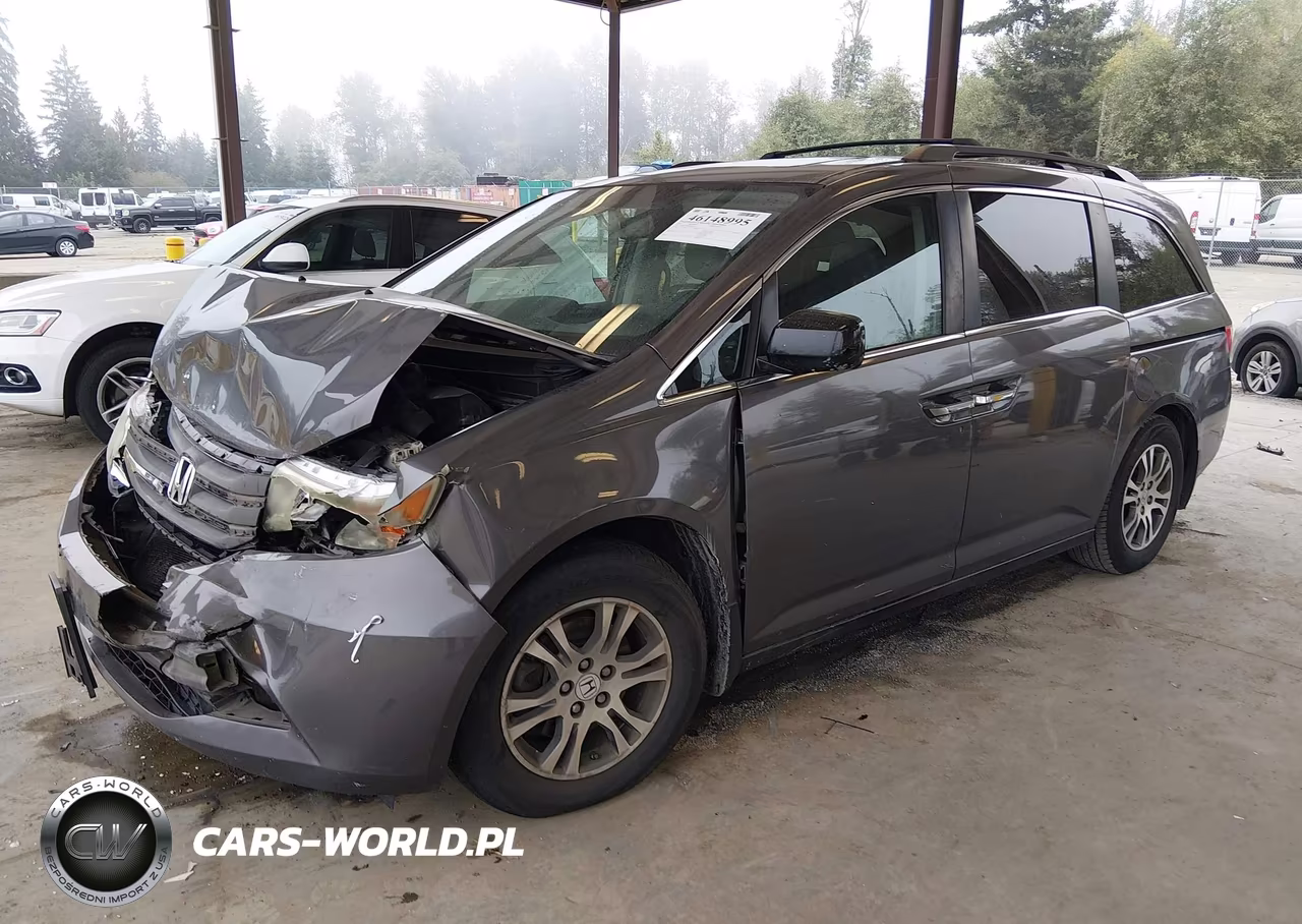 2012 Honda Odyssey Ex-L VIN:5FNRL5H68CB143188 - 2