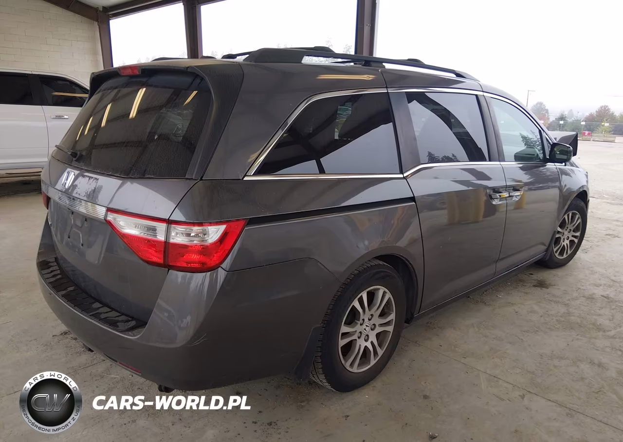2012 Honda Odyssey Ex-L VIN:5FNRL5H68CB143188 - 4