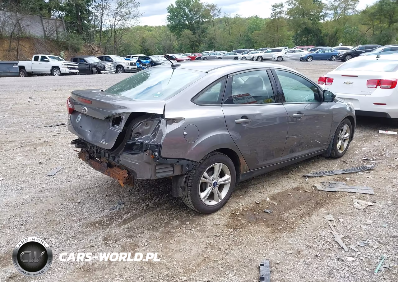 2013 Ford Focus Se VIN:1FADP3F29DL242495 - 4