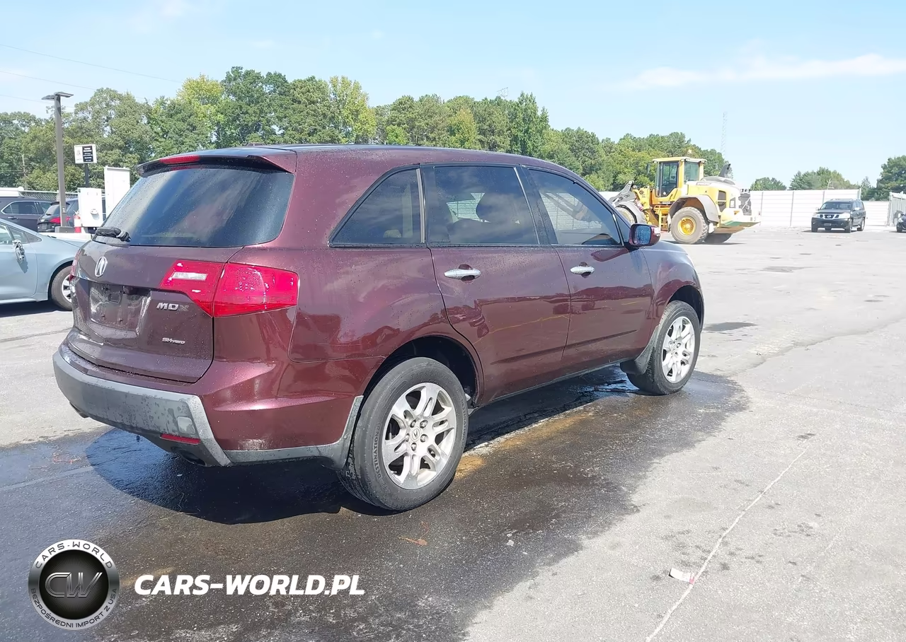 2007 Acura Mdx Technology Package VIN:2HNYD28307H519440 - 4