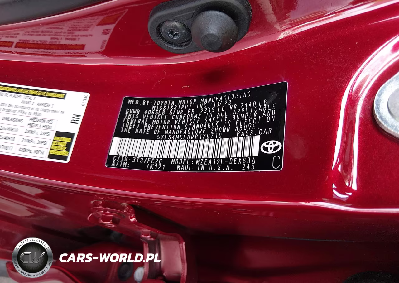 2024 Toyota Corolla Se VIN:5YFS4MCE0RP176710 - 9