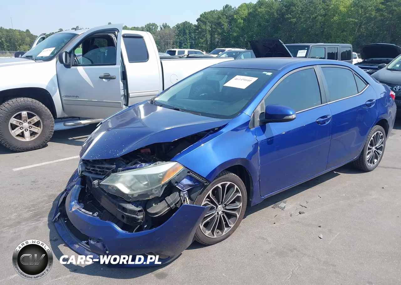 2015 Toyota Corolla S Plus VIN:2T1BURHE8FC302443 - 2