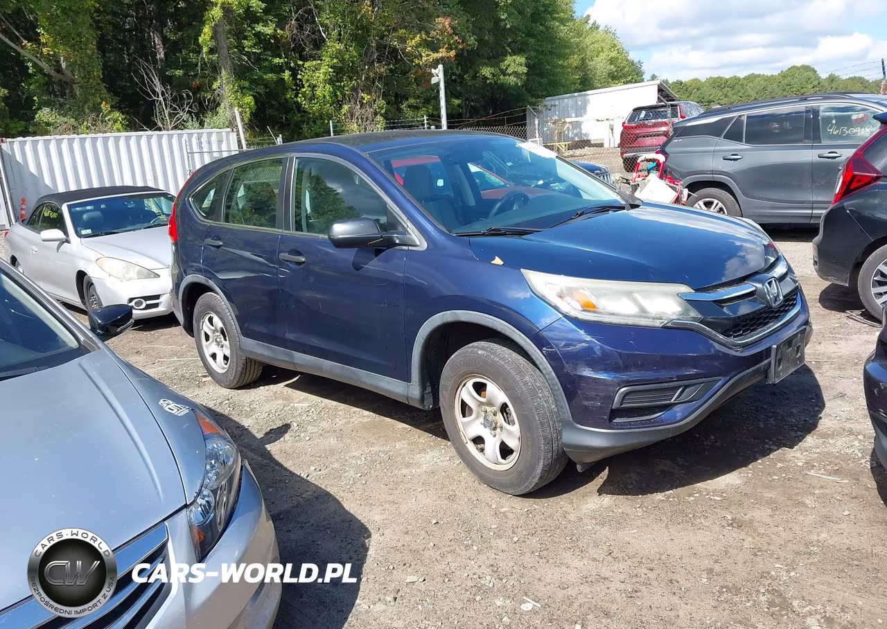 2015 Honda Cr-V Lx VIN:5J6RM4H33FL076587 - 1