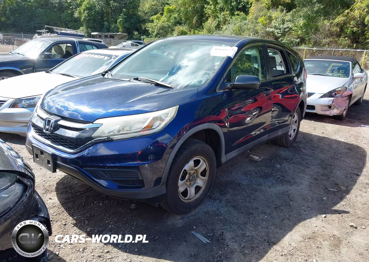 2015 Honda Cr-V Lx VIN:5J6RM4H33FL076587 - 2