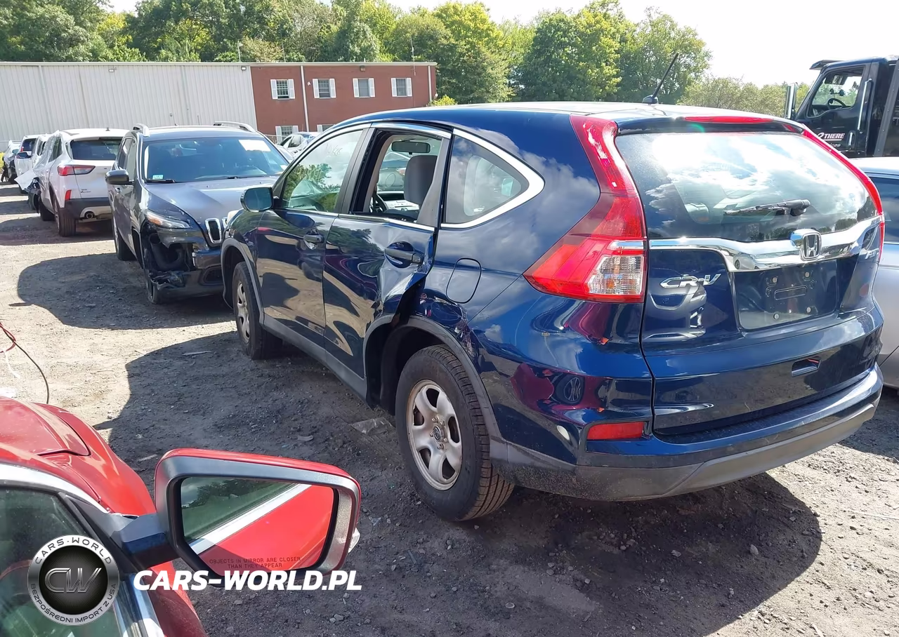 2015 Honda Cr-V Lx VIN:5J6RM4H33FL076587 - 3