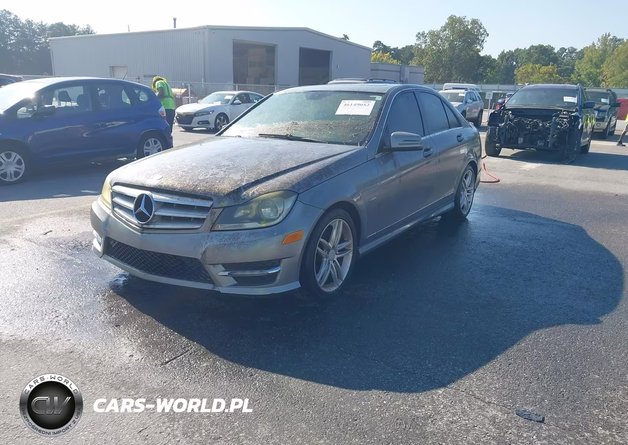 2012 Mercedes-Benz C 250 Sport VIN:WDDGF4HB7CR227895 - 2