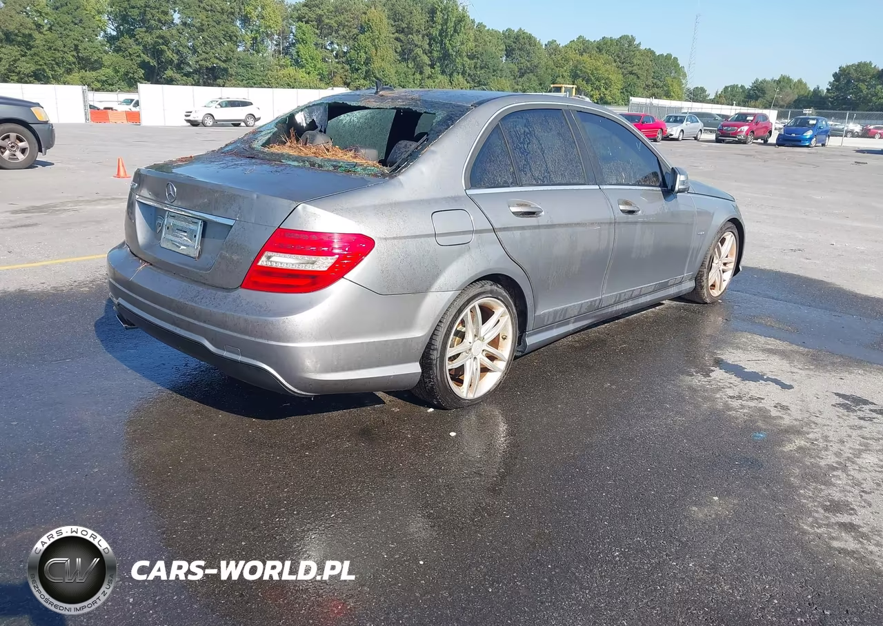 2012 Mercedes-Benz C 250 Sport VIN:WDDGF4HB7CR227895 - 4