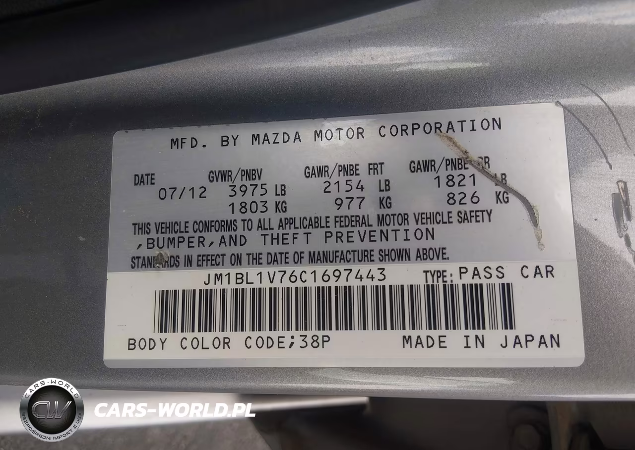 2012 Mazda Mazda3 I Touring VIN:JM1BL1V76C1697443 - 9
