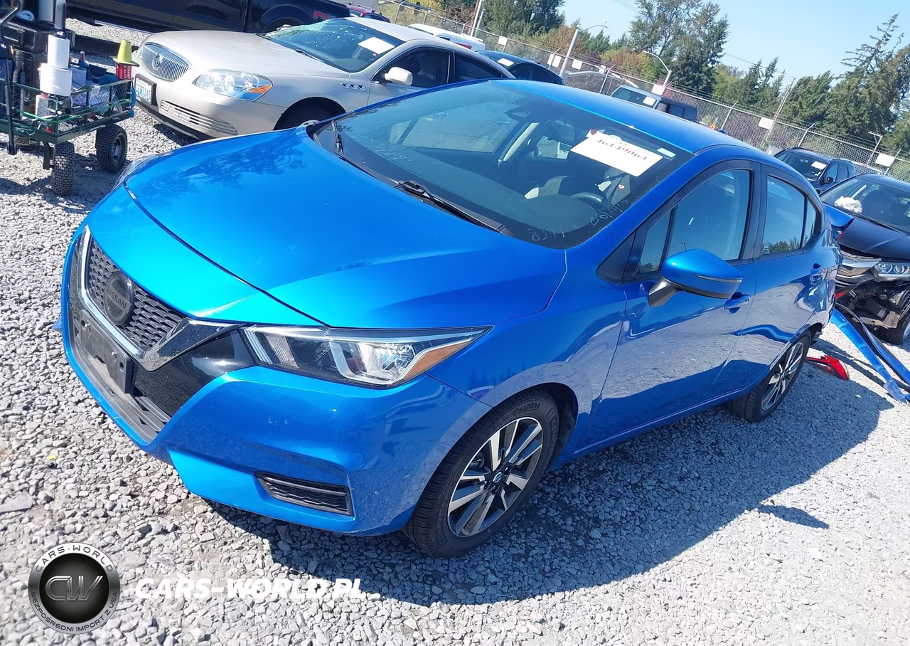 2021 Nissan Versa Sv VIN:3N1CN8EV3ML818397 - 2