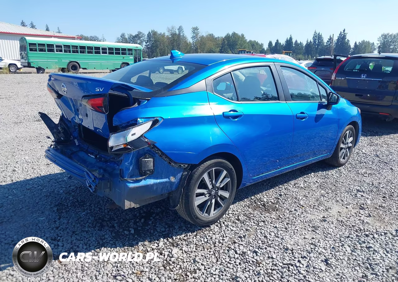 2021 Nissan Versa Sv VIN:3N1CN8EV3ML818397 - 4