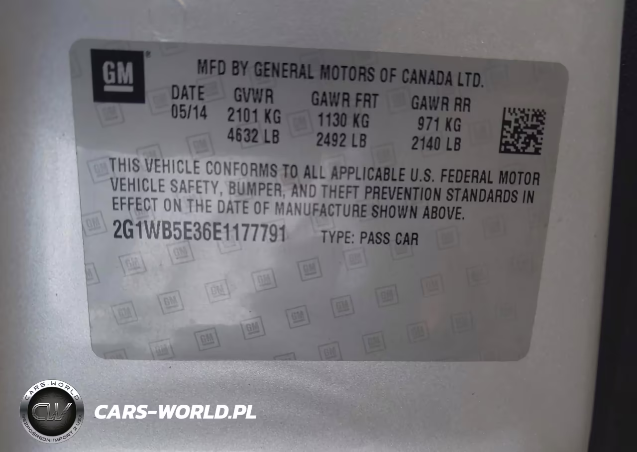 2014 Chevrolet Impala Limited Lt VIN:2G1WB5E36E1177791 - 9