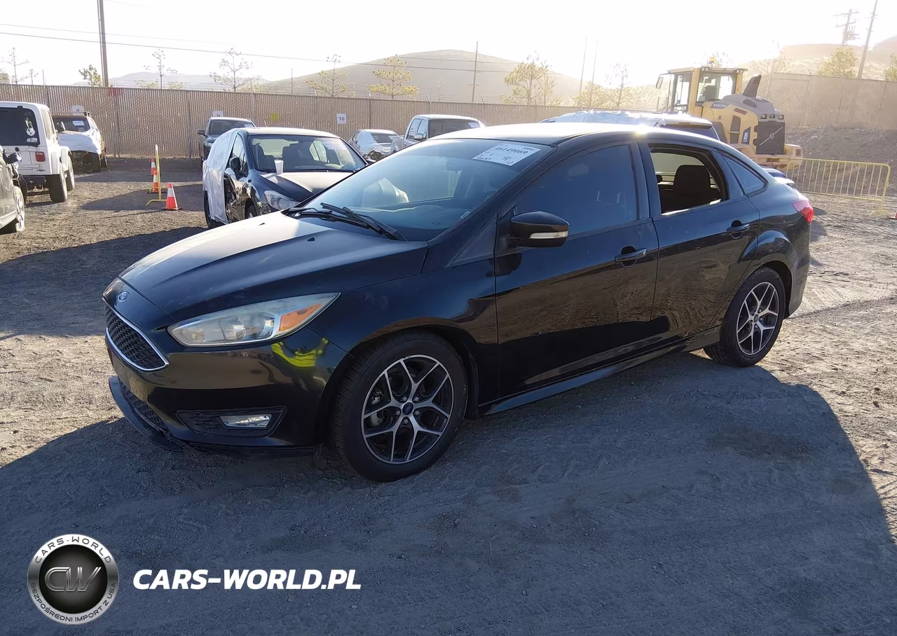 2016 Ford Focus Se VIN:1FADP3F22GL362837 - 2