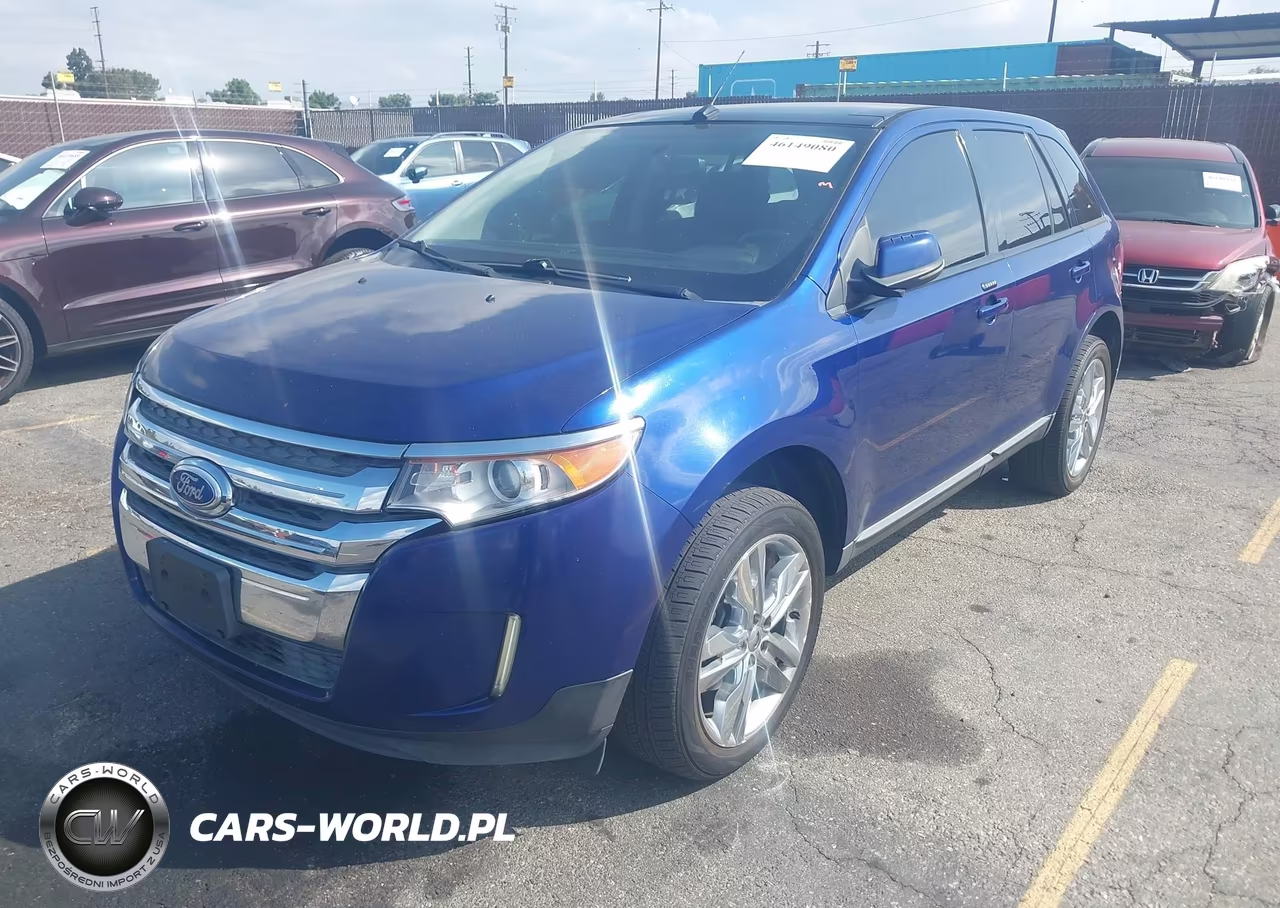 2013 Ford Edge Sel VIN:2FMDK3JC8DBB11742 - 2