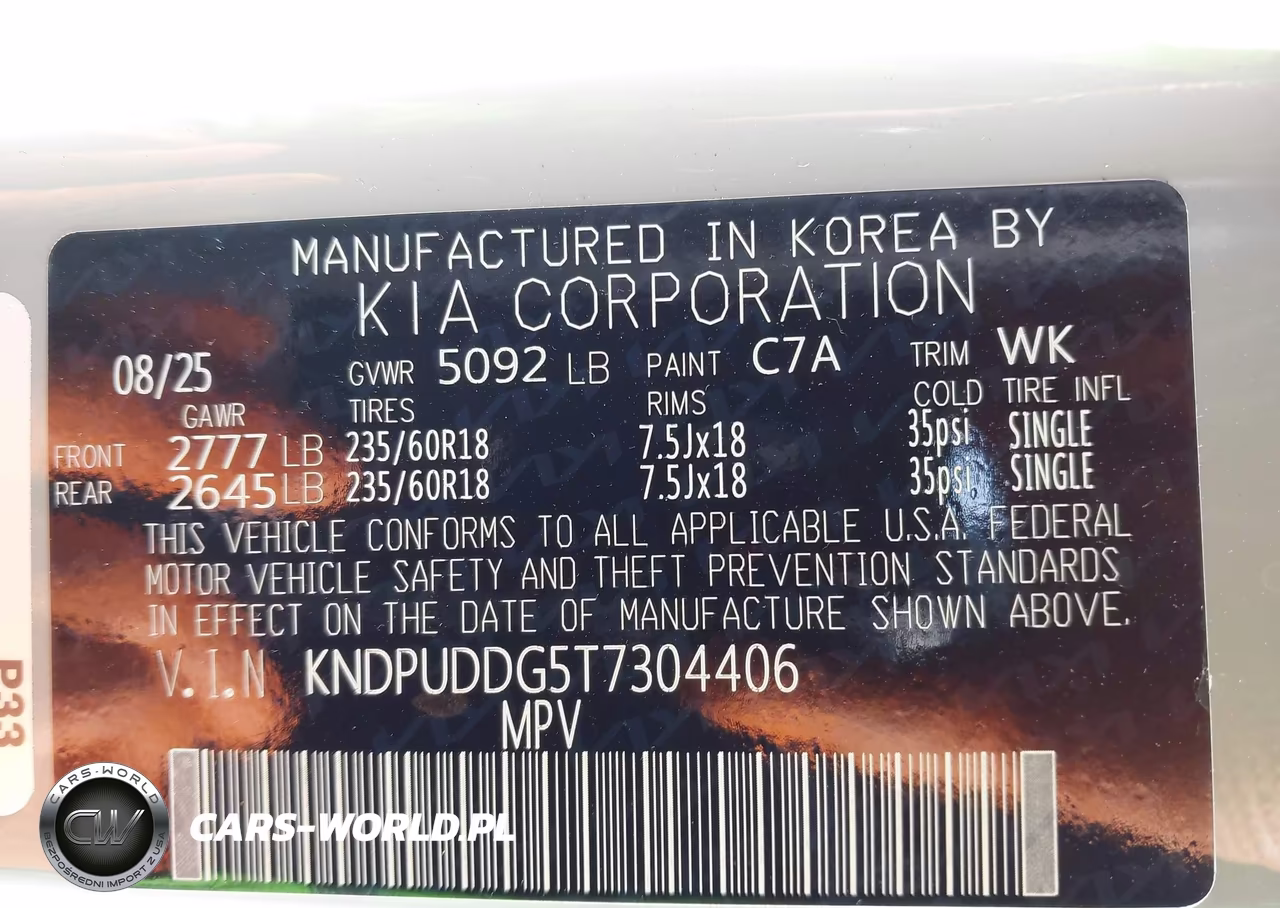 2026 Kia Sportage Hybrid S VIN:KNDPUDDG5T7304406 - 9