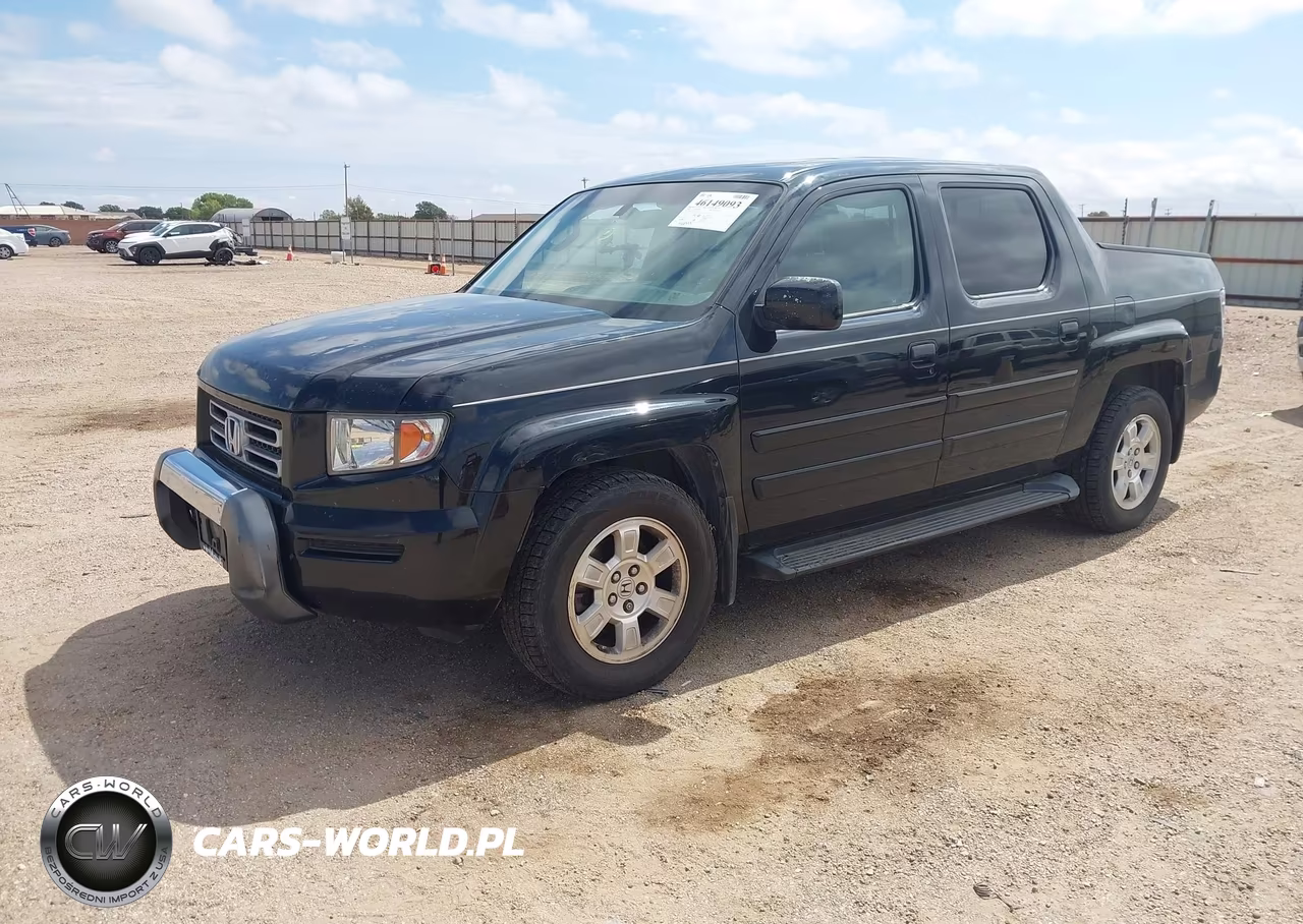 2008 Honda Ridgeline Rtl VIN:2HJYK16518H523973 - 2