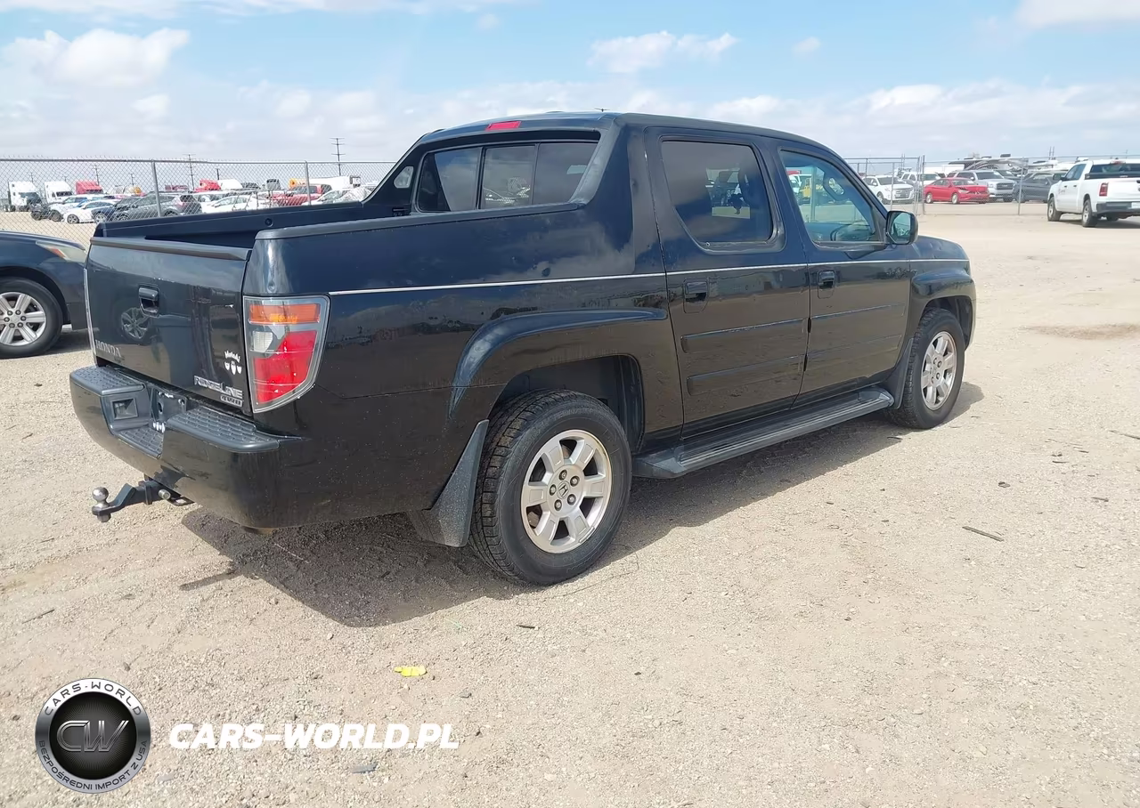 2008 Honda Ridgeline Rtl VIN:2HJYK16518H523973 - 4