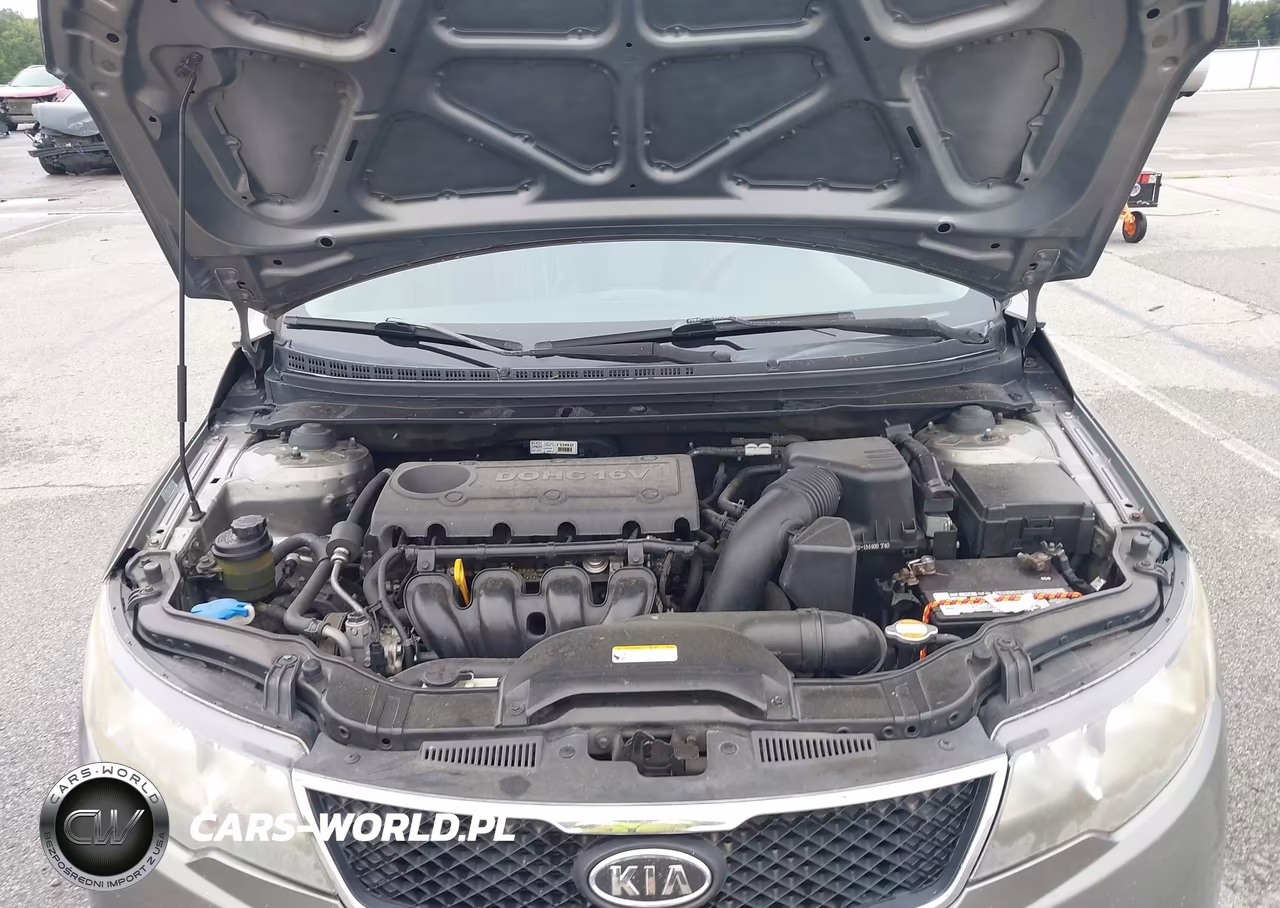 2010 Kia Forte Ex VIN:KNAFU4A25A5097980 - 10