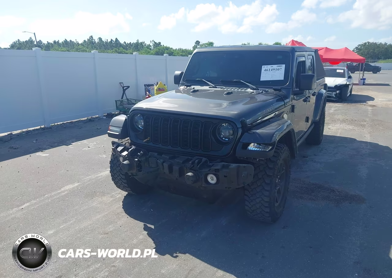 2024 Jeep Gladiator Willys VIN:1C6HJTAG0RL126746 - 2