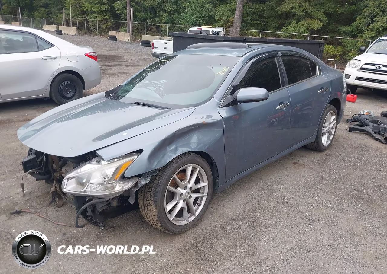 2012 Nissan Maxima S-Sv VIN:1N4AA5APXCC821660 - 2