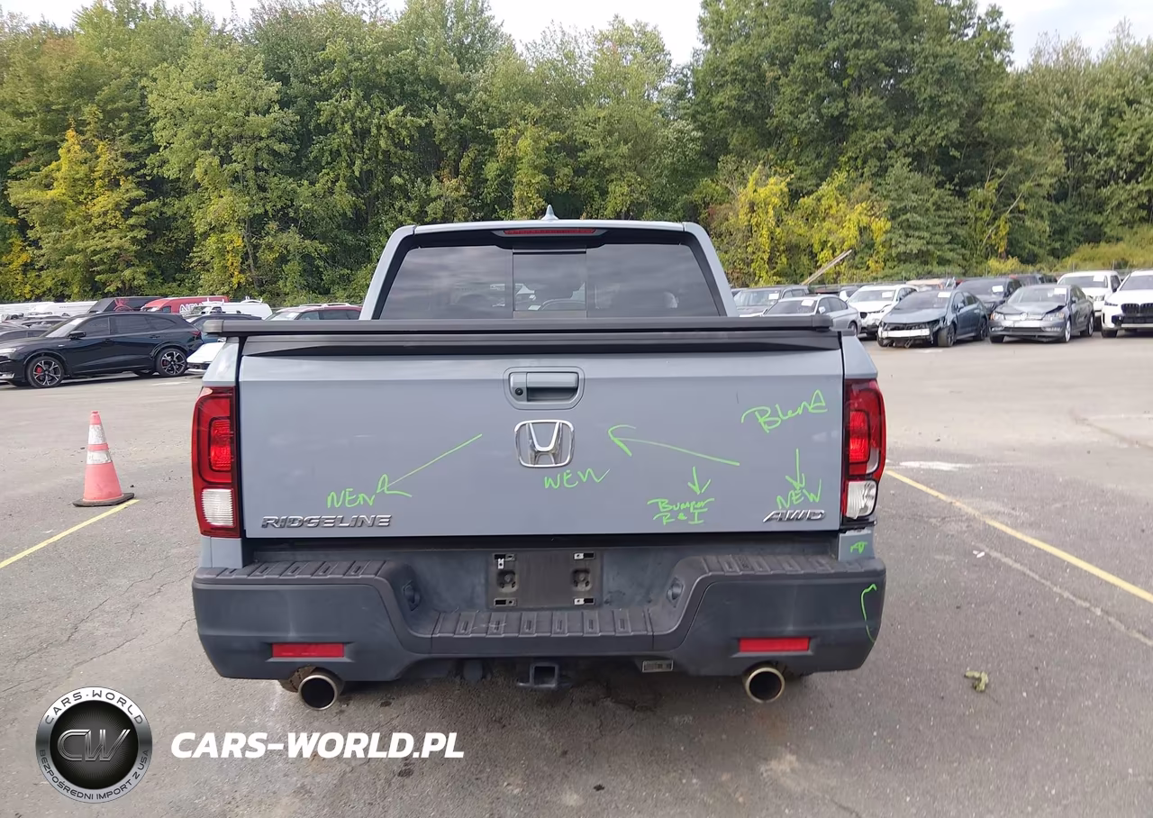 2022 Honda Ridgeline Rtl VIN:5FPYK3F56NB022201 - 17