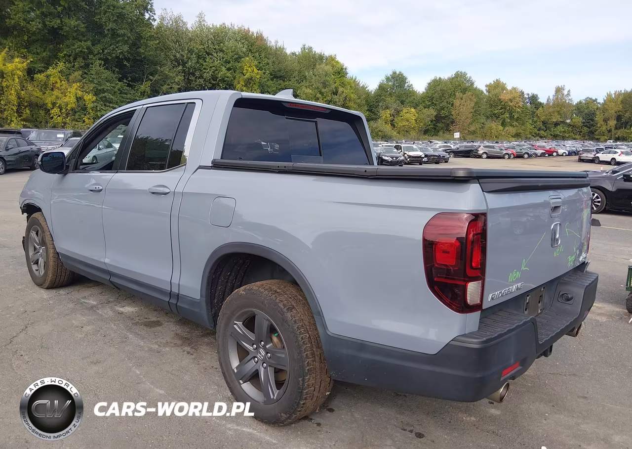 2022 Honda Ridgeline Rtl VIN:5FPYK3F56NB022201 - 3