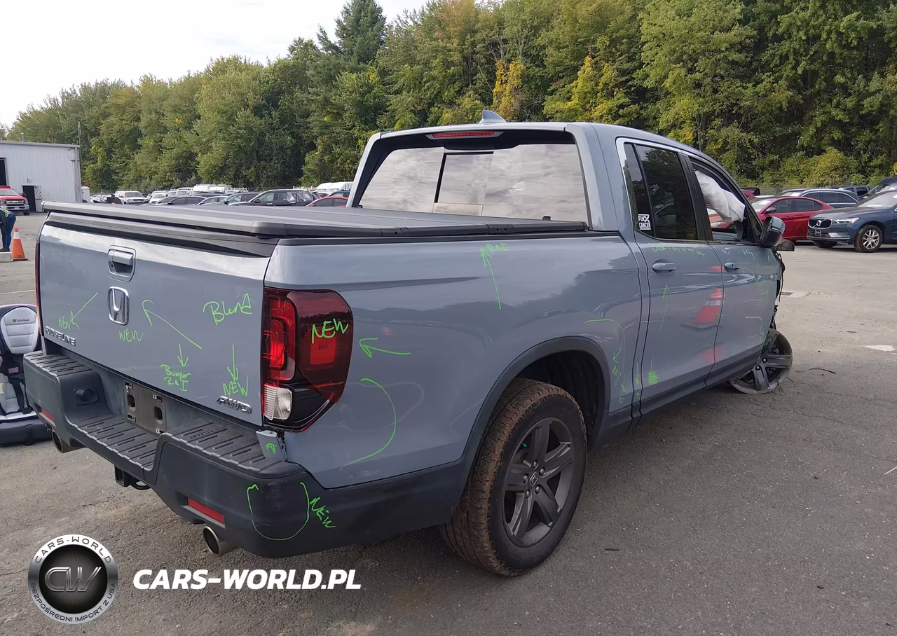 2022 Honda Ridgeline Rtl VIN:5FPYK3F56NB022201 - 4