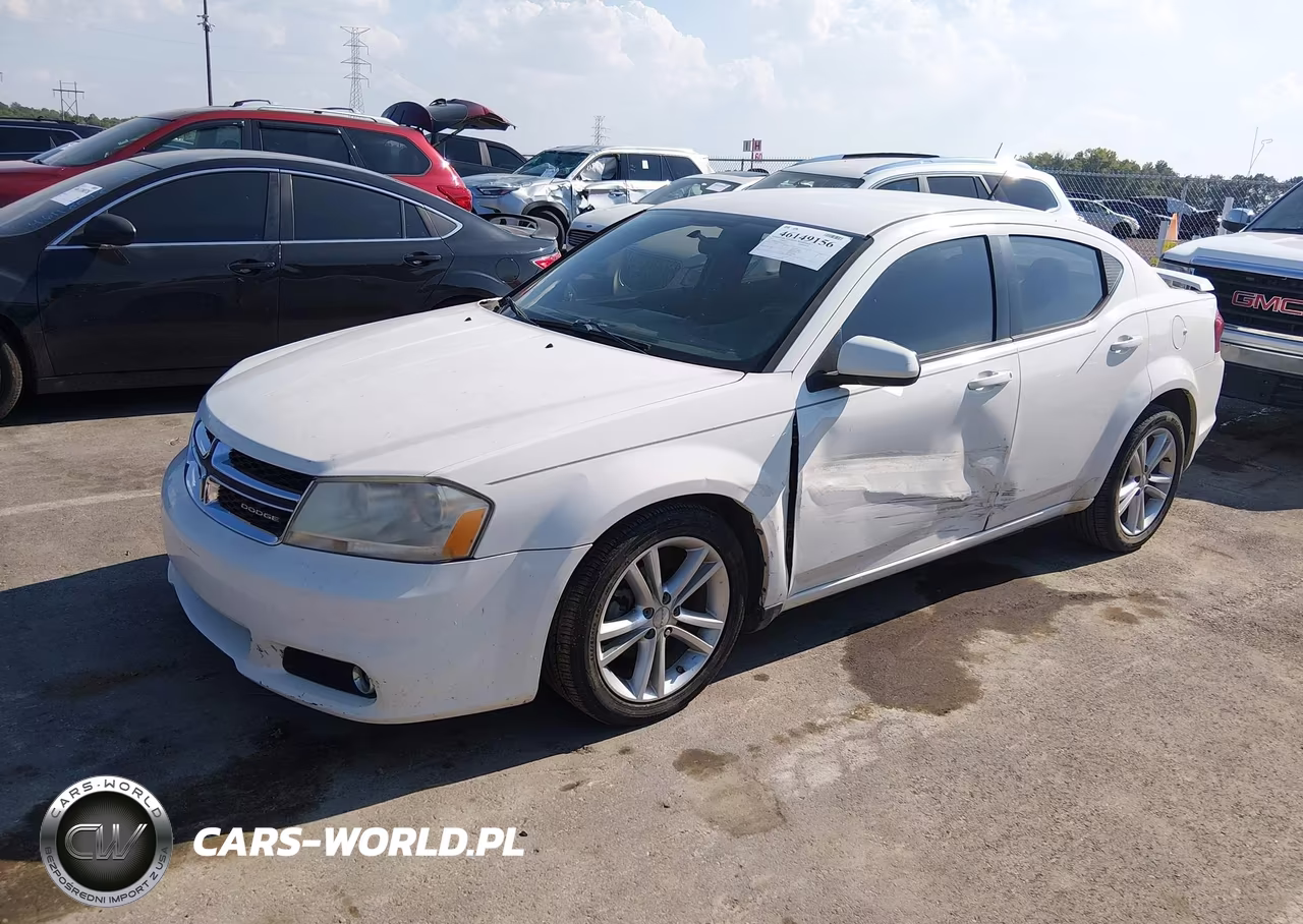 2011 Dodge Avenger Mainstreet VIN:1B3BD1FG8BN510725 - 2