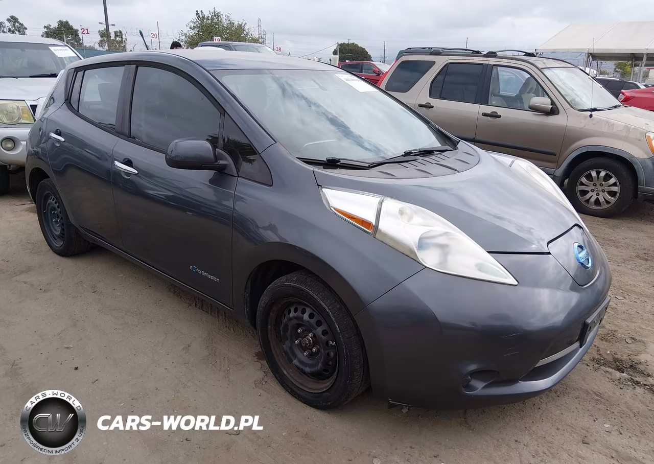 2013 Nissan Leaf S VIN:1N4AZ0CP1DC412957 - 1