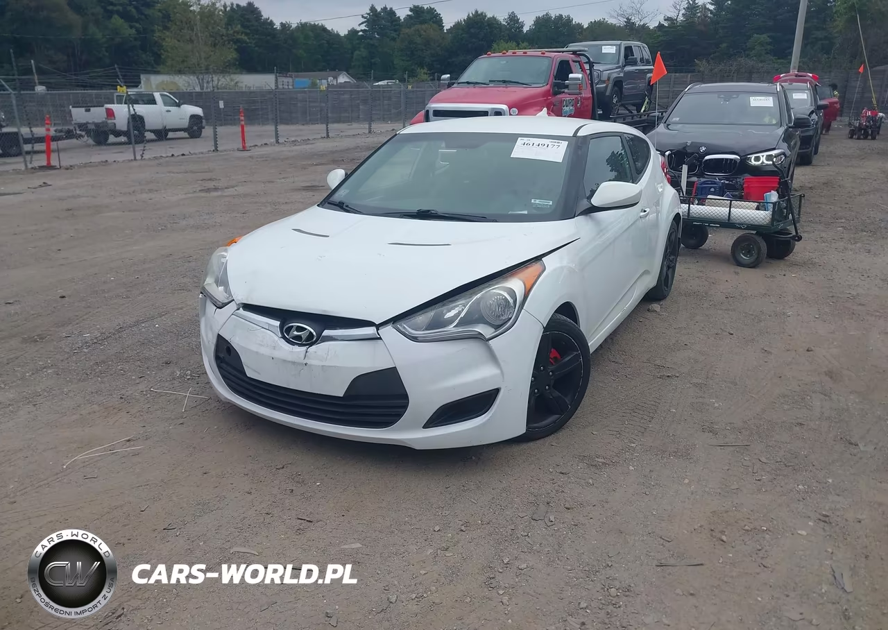 2012 Hyundai Veloster Base W-Gray VIN:KMHTC6AD7CU036091 - 2