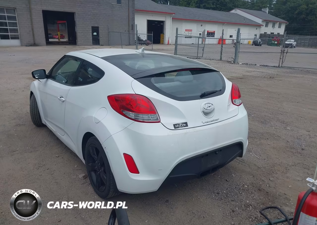 2012 Hyundai Veloster Base W-Gray VIN:KMHTC6AD7CU036091 - 3