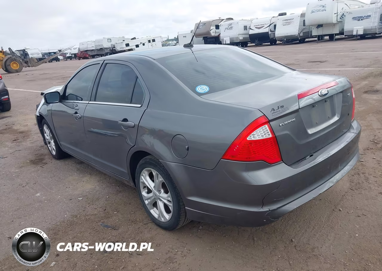 2012 Ford Fusion Se VIN:3FAHP0HA6CR306299 - 3