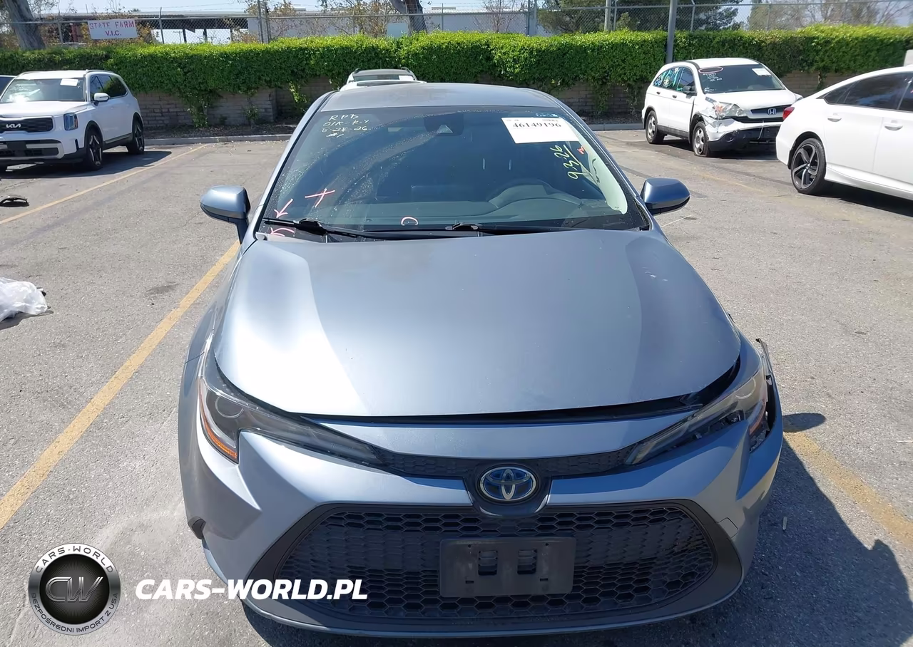 2022 Toyota Corolla Hybrid Le VIN:JTDEAMDE0NJ035820 - 12
