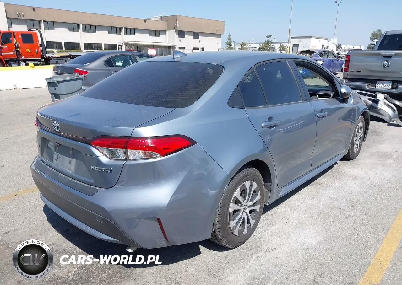 2022 Toyota Corolla Hybrid Le VIN:JTDEAMDE0NJ035820 - 4