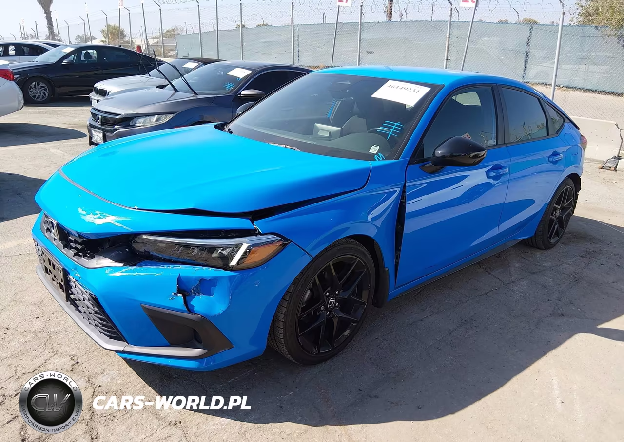 2022 Honda Civic Sport VIN:19XFL2H89NE011262 - 2