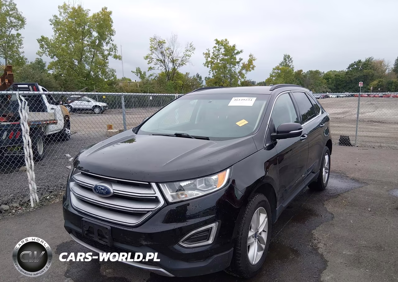 2017 Ford Edge Sel VIN:2FMPK4J90HBB72824 - 2
