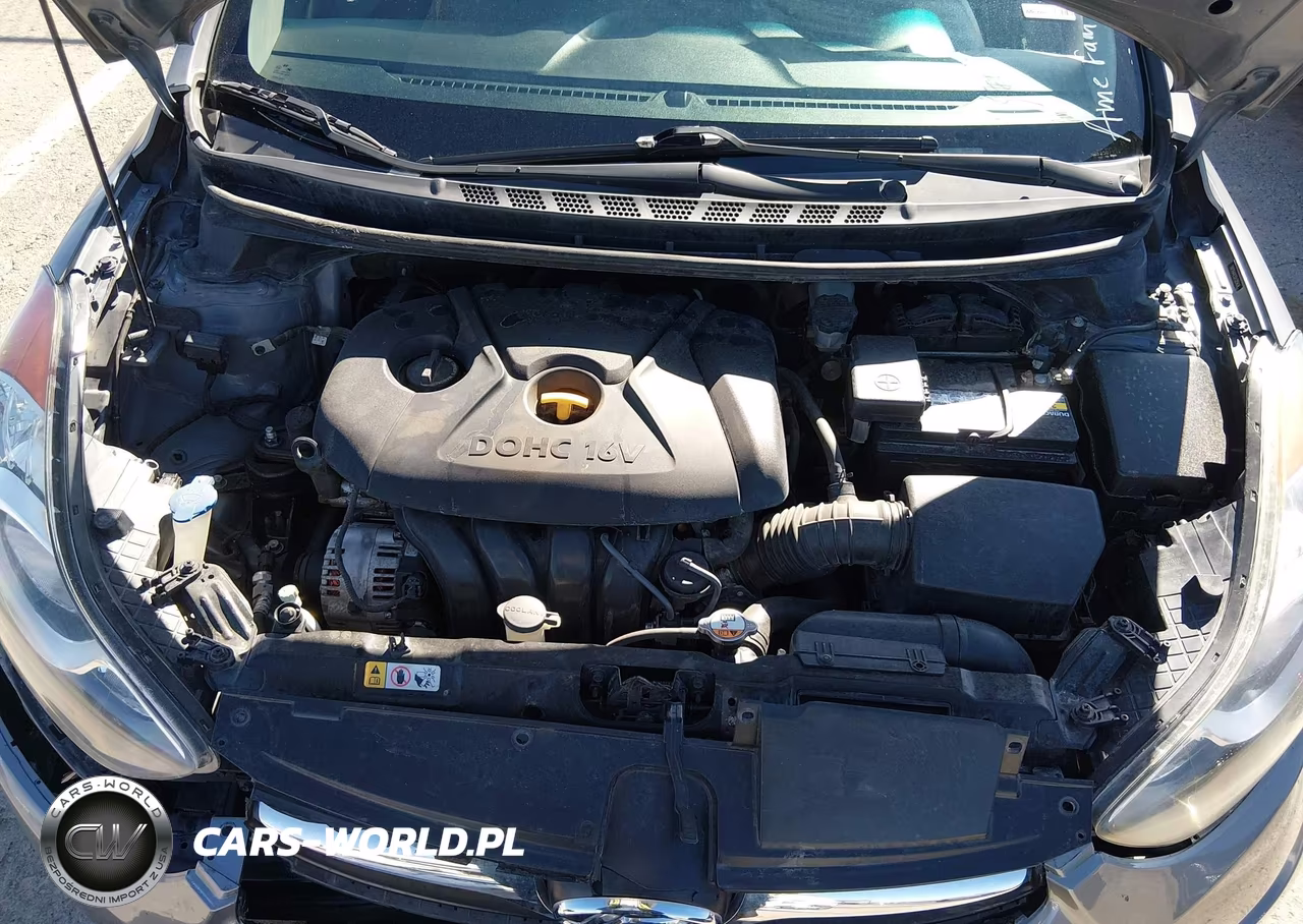 2013 Hyundai Elantra Gls VIN:5NPDH4AE5DH305434 - 10