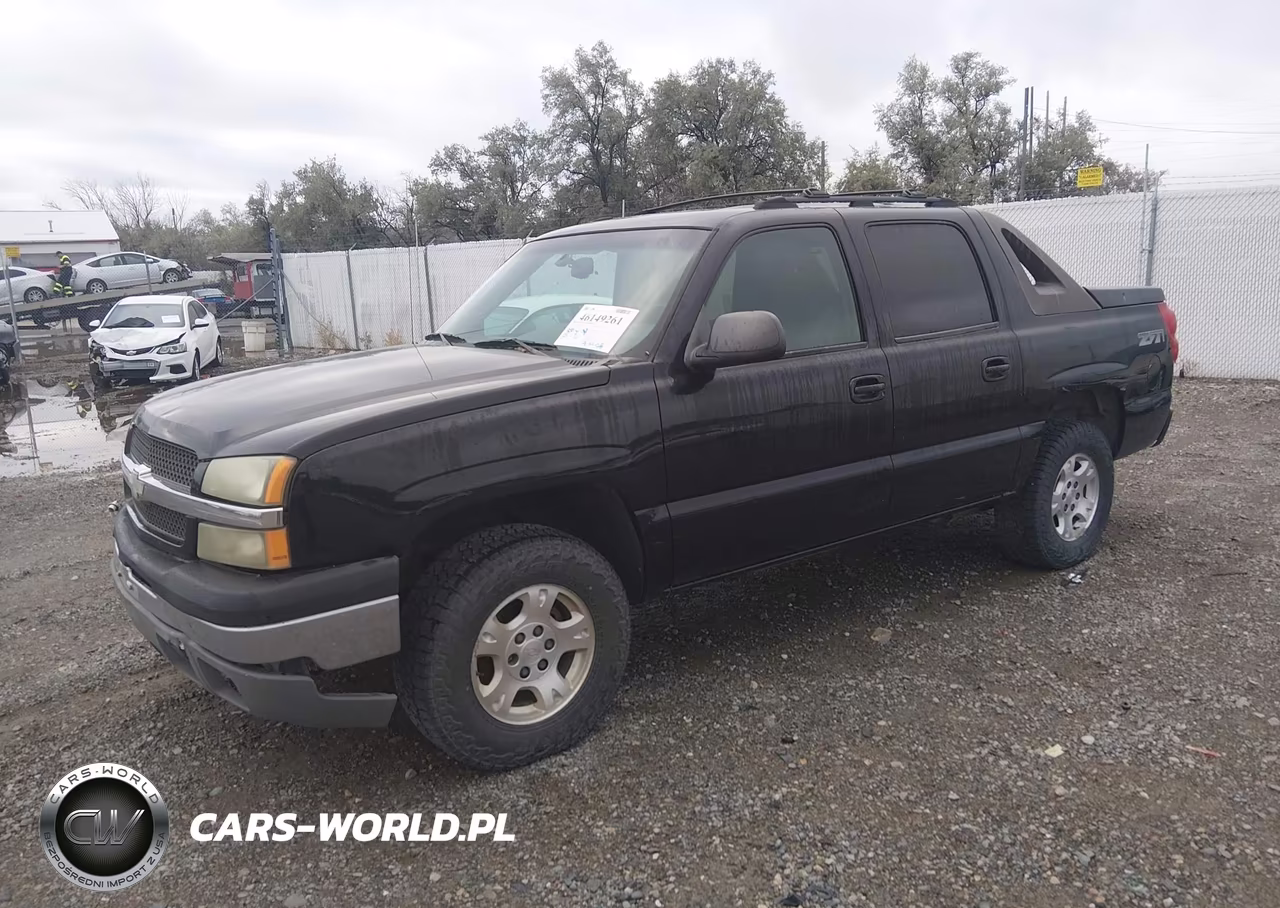 2003 Chevrolet Avalanche 1500 VIN:3GNEK13T03G314265 - 2