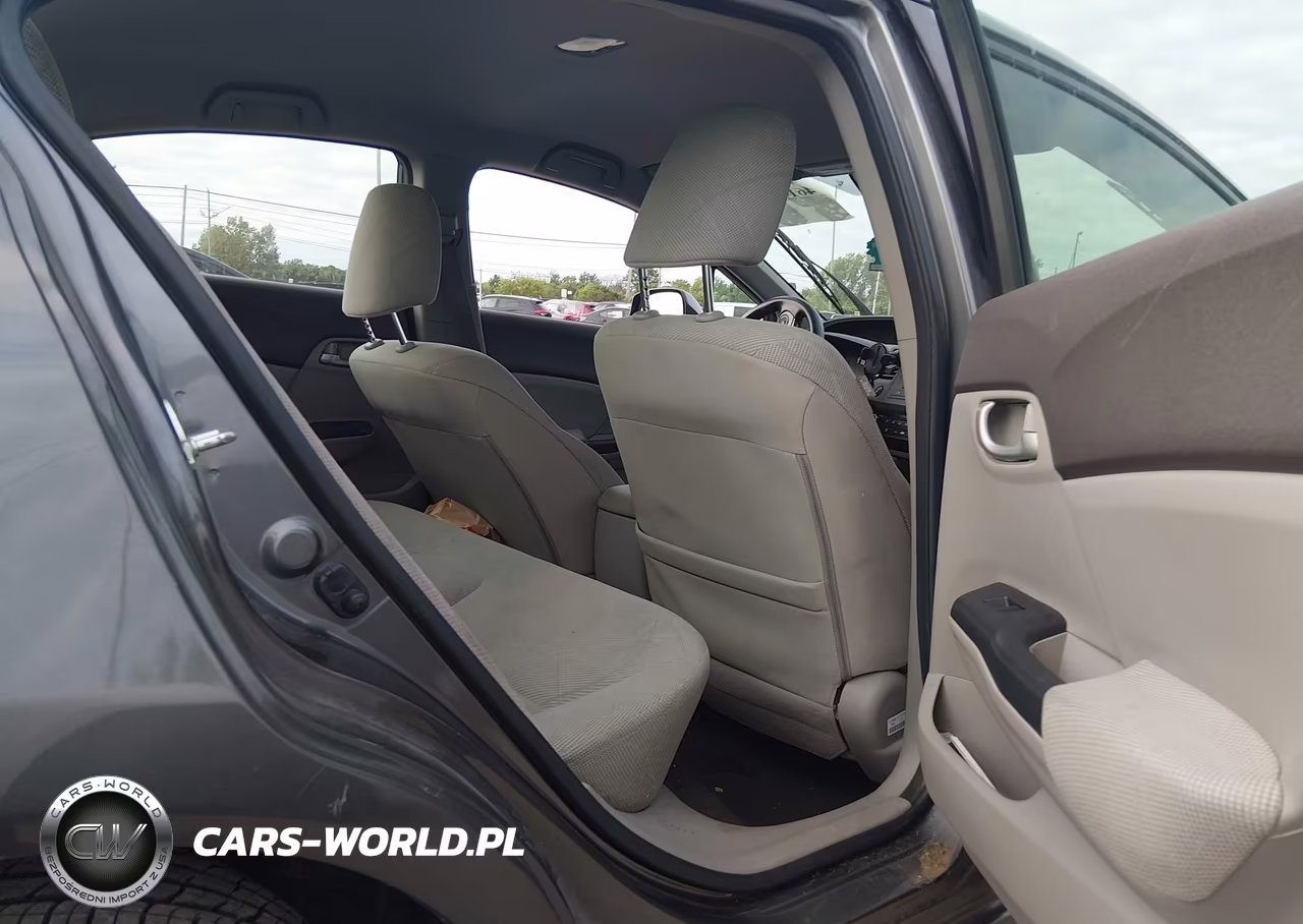 2012 Honda Civic Lx VIN:JHMFB2F55CS000800 - 8
