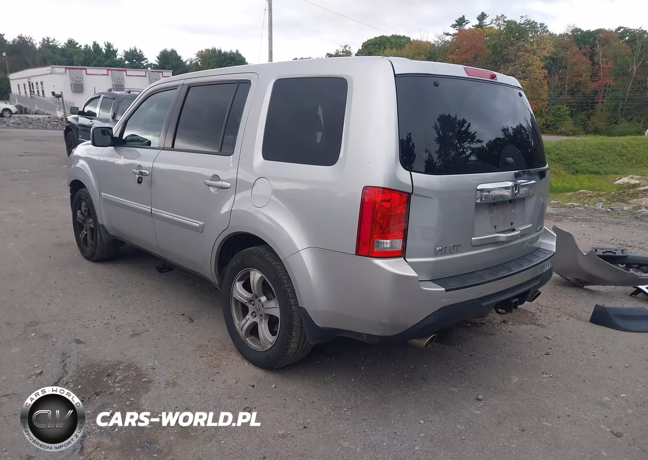 2012 Honda Pilot Ex-L VIN:5FNYF4H55CB042128 - 3