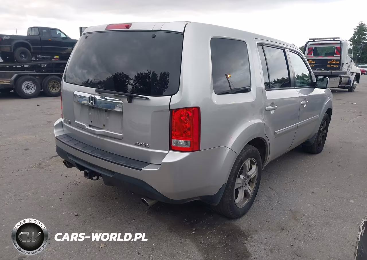 2012 Honda Pilot Ex-L VIN:5FNYF4H55CB042128 - 4