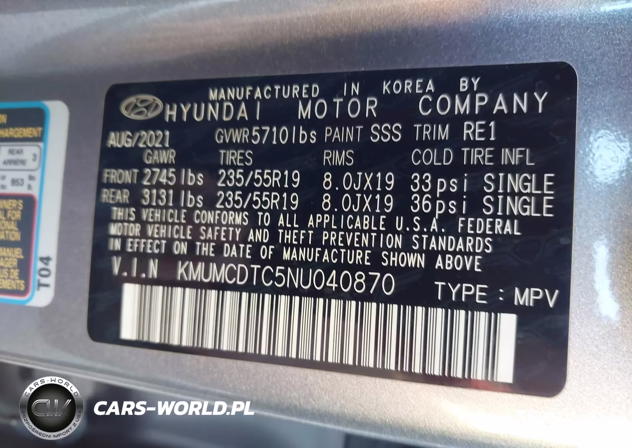 2022 Genesis Gv70 3.5T Awd Sport VIN:KMUMCDTC5NU040870 - 9