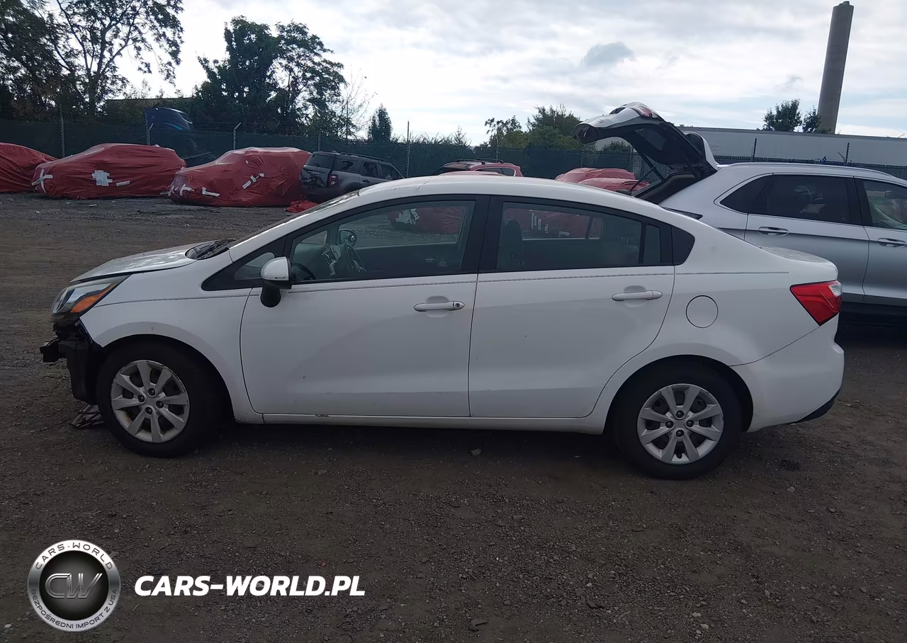 2014 Kia Rio Lx VIN:KNADM4A38E6358339 - 15