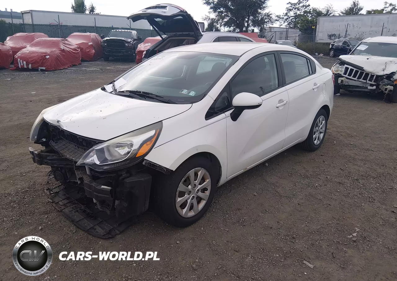 2014 Kia Rio Lx VIN:KNADM4A38E6358339 - 2