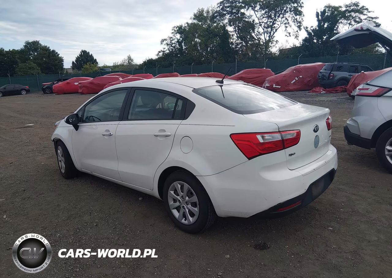 2014 Kia Rio Lx VIN:KNADM4A38E6358339 - 3