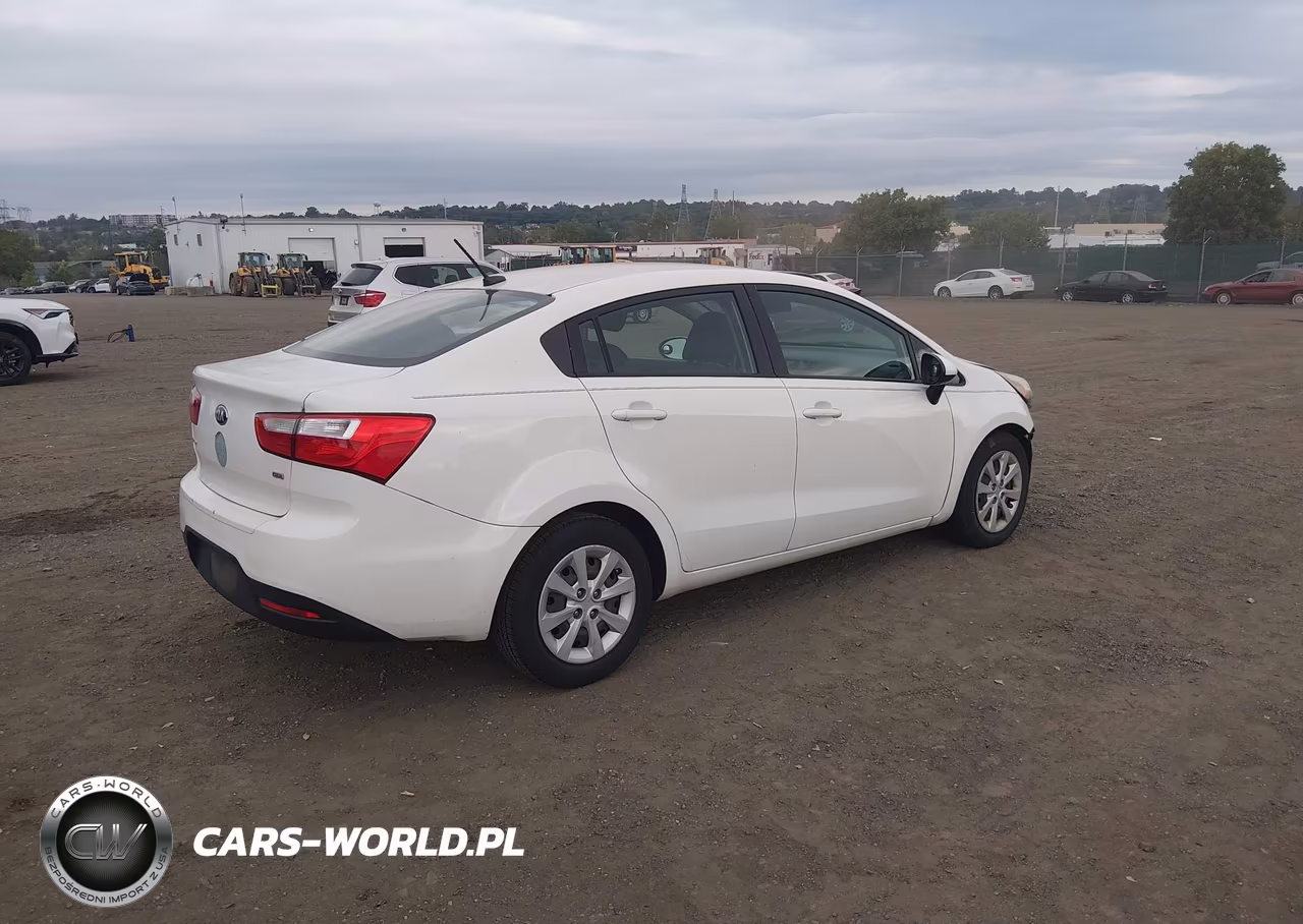 2014 Kia Rio Lx VIN:KNADM4A38E6358339 - 4