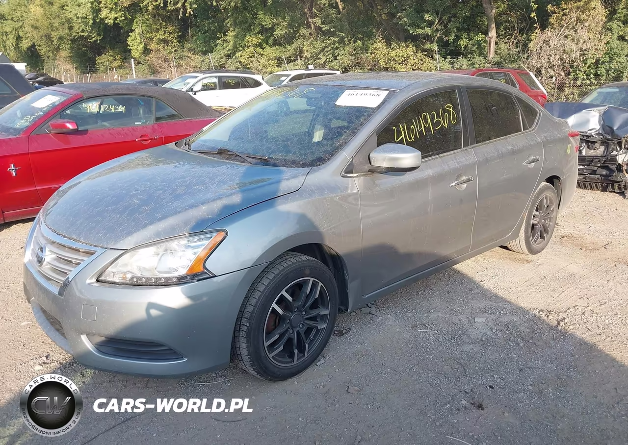 2013 Nissan Sentra S VIN:3N1AB7AP1DL561676 - 2