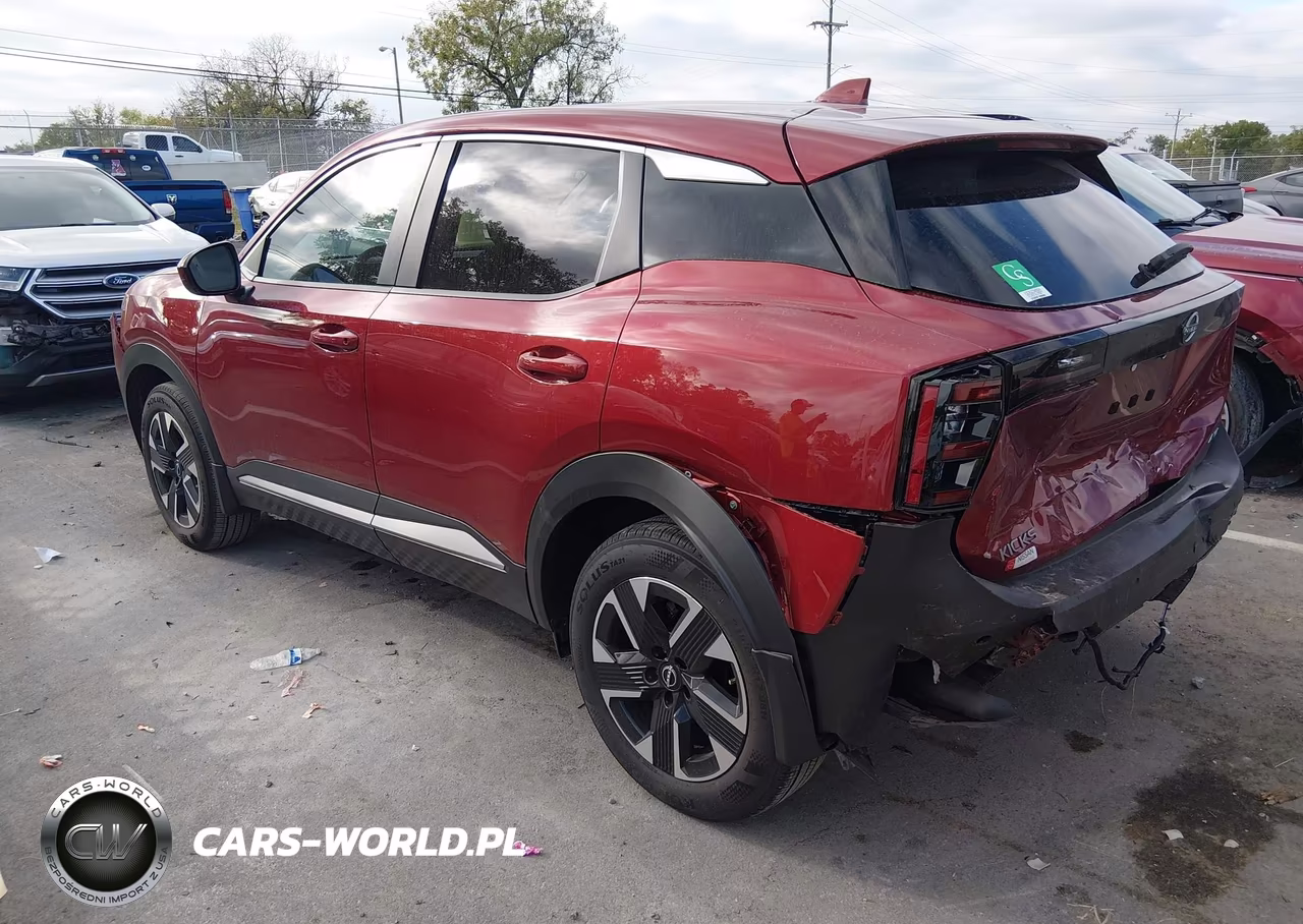 2025 Nissan Kicks Sv Intelligent Awd VIN:3N8AP6CB3SL368683 - 3