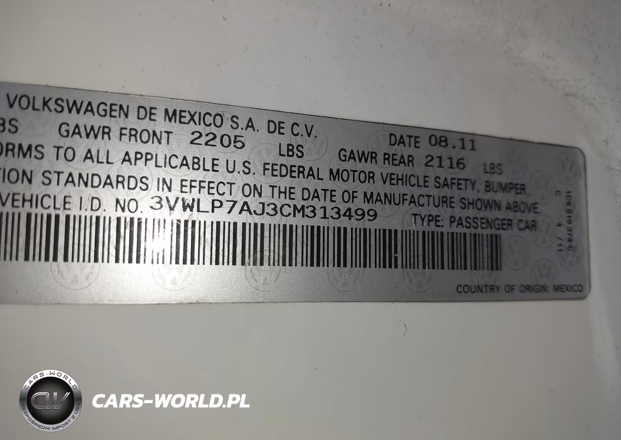2012 Volkswagen Jetta 2.5L Sel VIN:3VWLP7AJ3CM313499 - 9