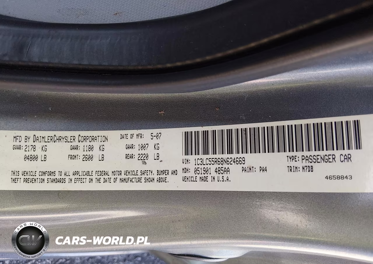 2008 Chrysler Sebring Touring VIN:1C3LC55R68N624669 - 9