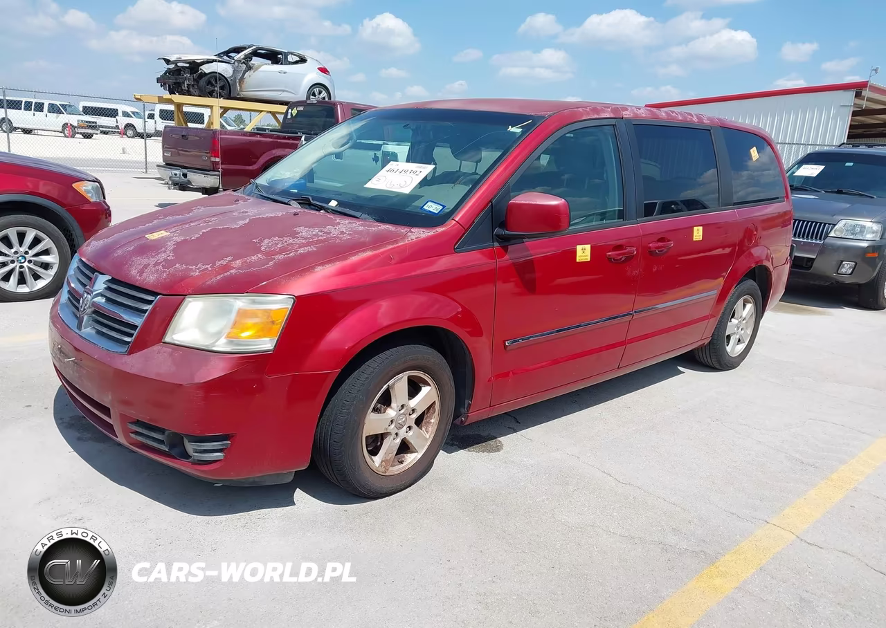2008 Dodge Grand Caravan Sxt VIN:2D8HN54P48R745541 - 2